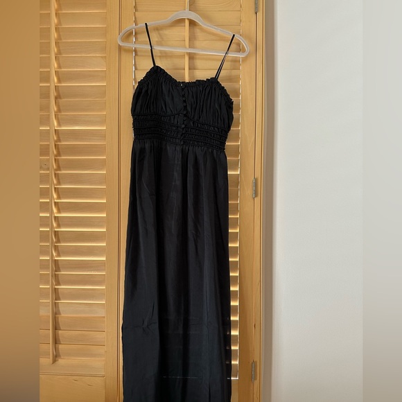 Frame Black Maxi Dress - Picture 1 of 4